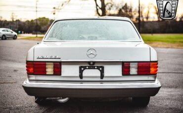 Mercedes-Benz-400-Series-1987-Silver-Tan-75850-6