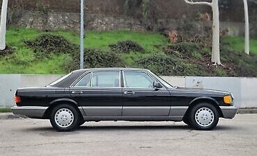 Mercedes-Benz-400-Series-Berline-1988-Black-Gray-42416-6