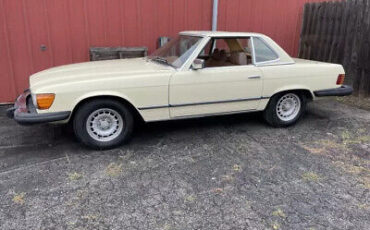 Mercedes-Benz-400-Series-Cabriolet-1978-White-Brown-0-2