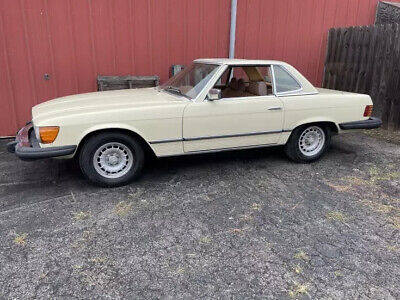 Mercedes-Benz-400-Series-Cabriolet-1978-White-Brown-0-2