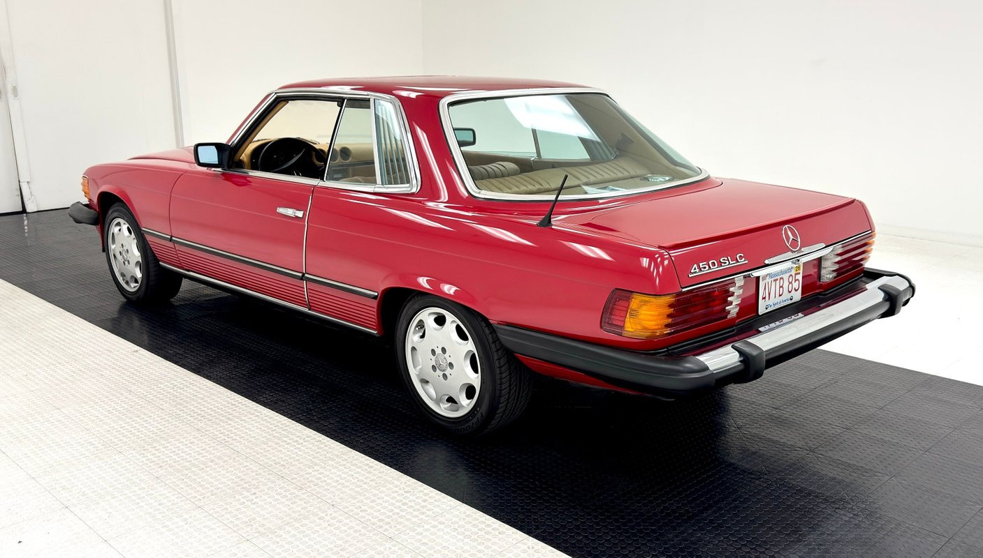 Mercedes-Benz-400-Series-Coupe-1977-Red-Tan-198736-2