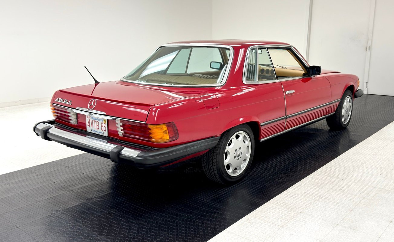 Mercedes-Benz-400-Series-Coupe-1977-Red-Tan-198736-4