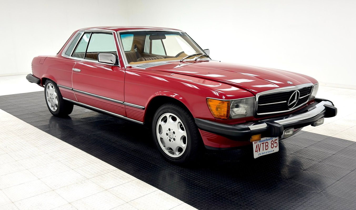 Mercedes-Benz-400-Series-Coupe-1977-Red-Tan-198736-6