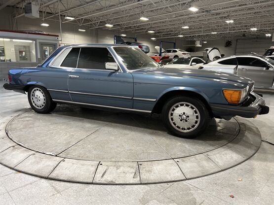 Mercedes-Benz-400-Series-Coupe-1980-Blue-Beige-249315-3