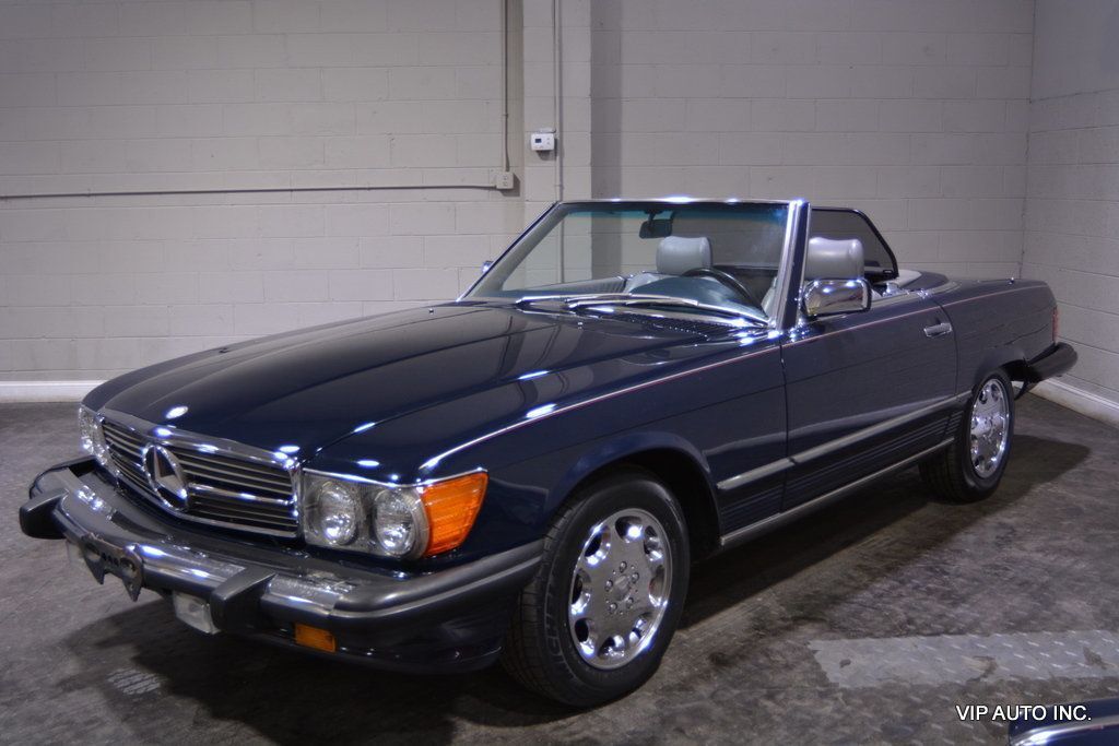 Mercedes-Benz-500-Series-1986-Blue-Gray-196134-39