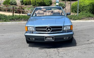 Mercedes-Benz-500-Series-1986-Blue-Tan-49463-1