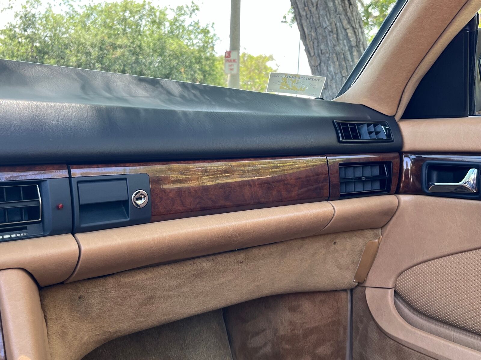 Mercedes-Benz-500-Series-1986-Blue-Tan-49463-12