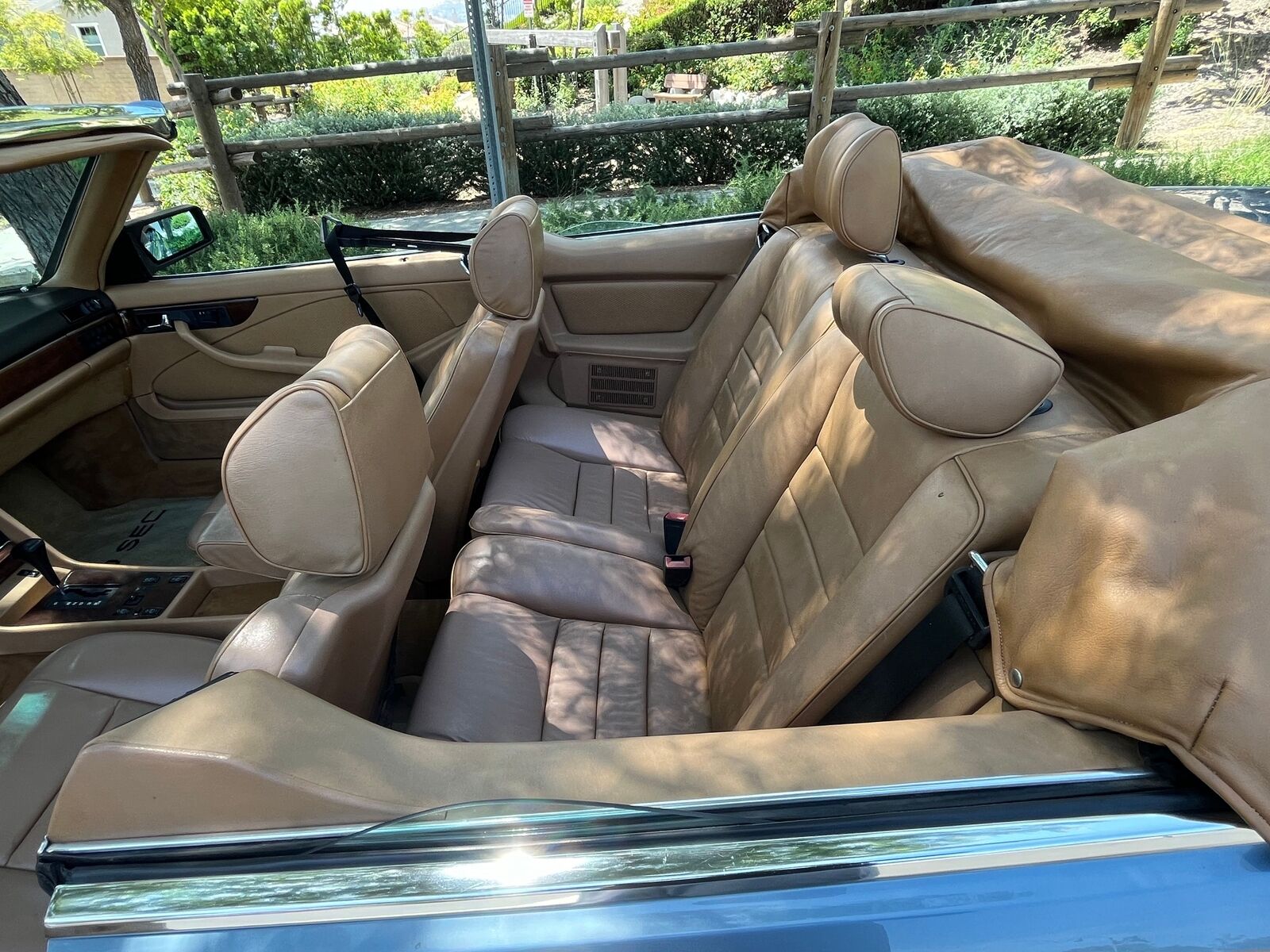 Mercedes-Benz-500-Series-1986-Blue-Tan-49463-19