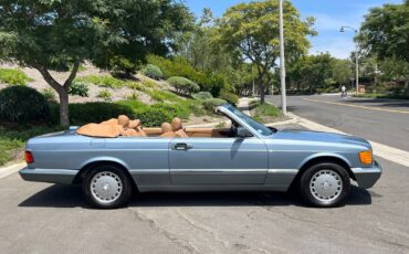 Mercedes-Benz-500-Series-1986-Blue-Tan-49463-7