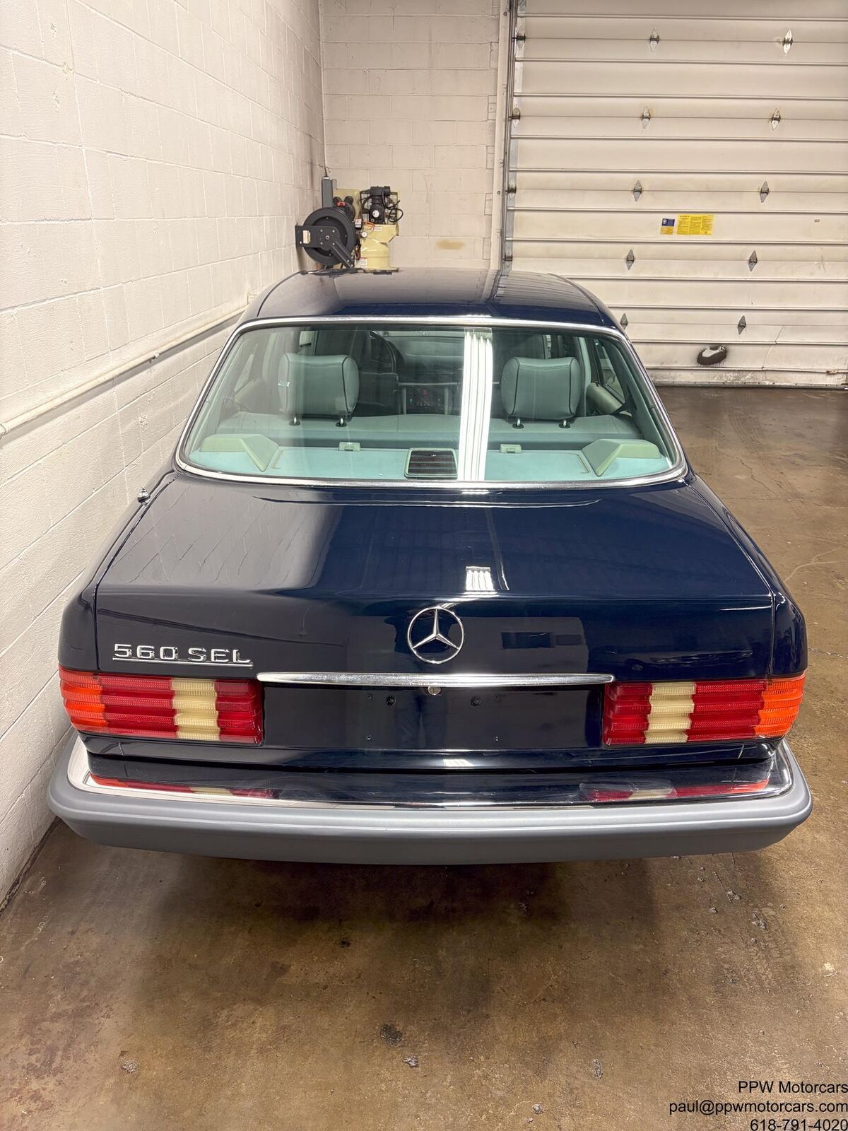 Mercedes-Benz-500-Series-1987-Blue-Gray-67377-26