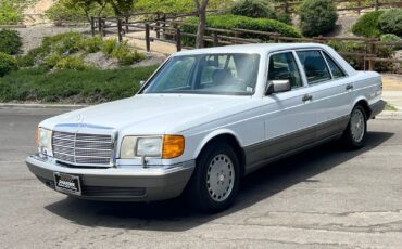 Mercedes-Benz-500-Series-1987-White-Gray-128345-1