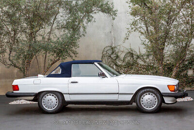 Mercedes-Benz-500-Series-1987-White-Other-Color-0-9