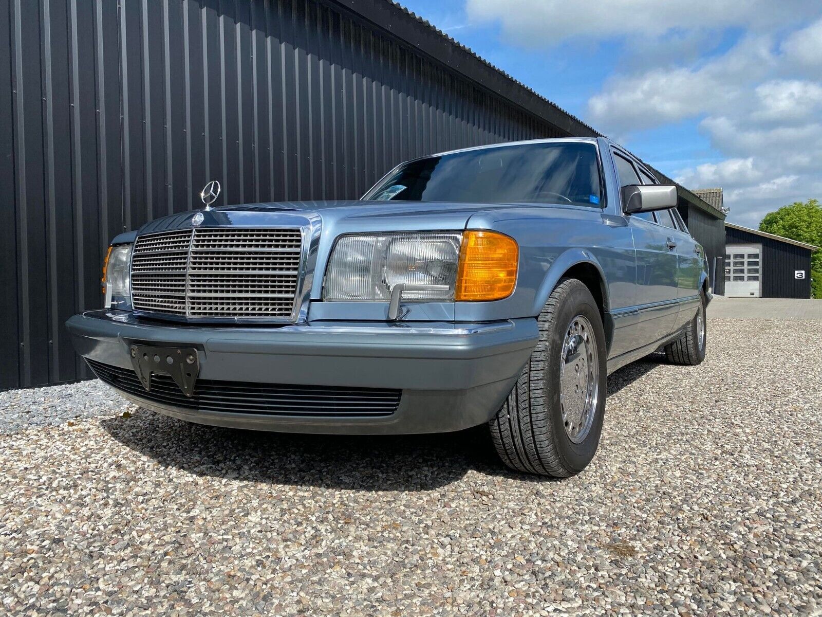 Mercedes-Benz-500-Series-Berline-1986-Blue-Blue-96561-6