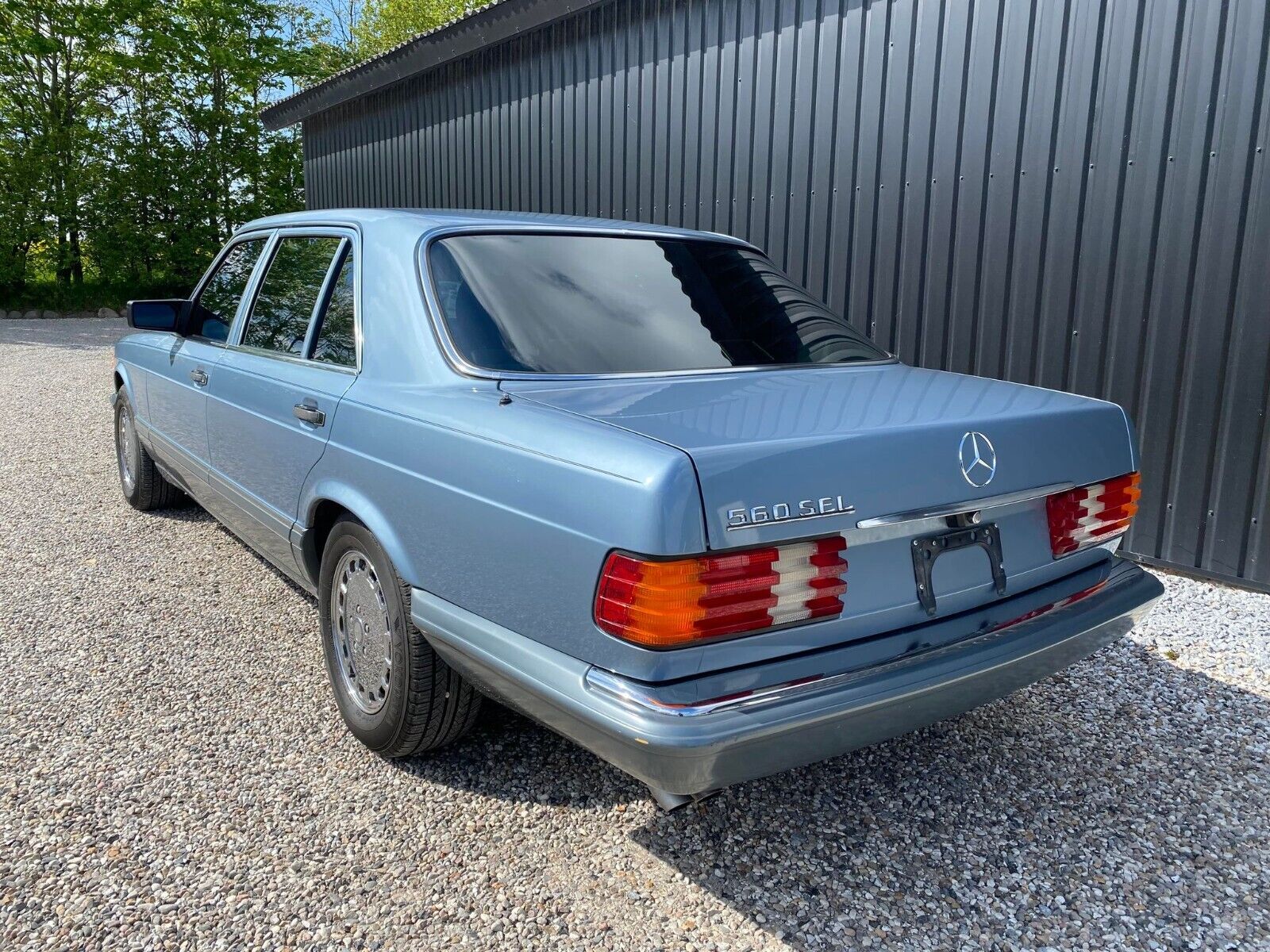 Mercedes-Benz-500-Series-Berline-1986-Blue-Blue-96561-7