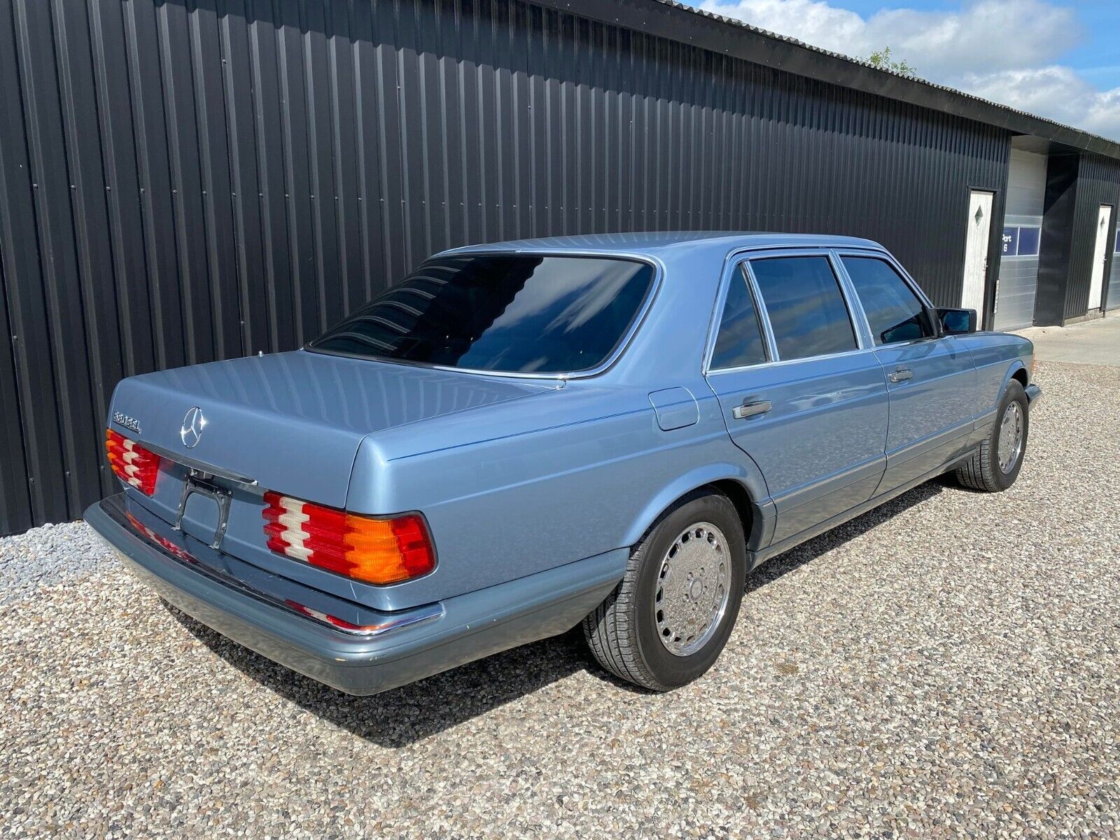 Mercedes-Benz-500-Series-Berline-1986-Blue-Blue-96561-8