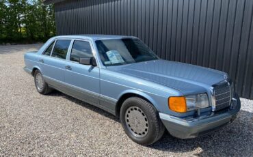 Mercedes-Benz-500-Series-Berline-1986-Blue-Blue-96561-9