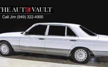 Mercedes-Benz-500-Series-Berline-1987-White-Gray-128345-3