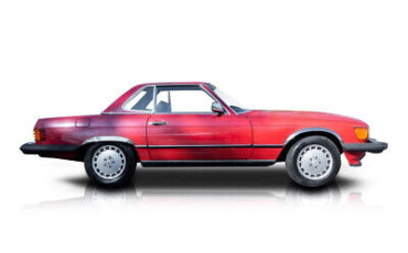 Mercedes-Benz-500-Series-Cabriolet-1986-Red-Black-188668-1