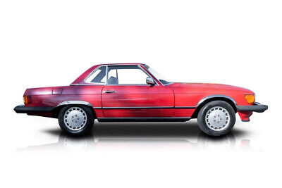 Mercedes-Benz-500-Series-Cabriolet-1986-Red-Black-188668-1