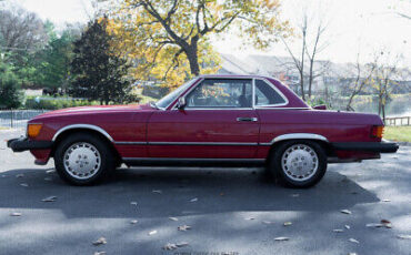 Mercedes-Benz-500-Series-Cabriolet-1986-Red-Black-188668-2