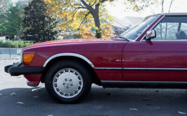 Mercedes-Benz-500-Series-Cabriolet-1986-Red-Black-188668-3