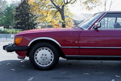 Mercedes-Benz-500-Series-Cabriolet-1986-Red-Black-188668-3