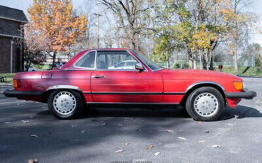 Mercedes-Benz-500-Series-Cabriolet-1986-Red-Black-188668-8