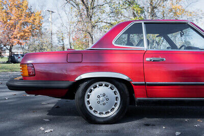 Mercedes-Benz-500-Series-Cabriolet-1986-Red-Black-188668-9