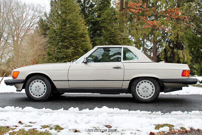 Mercedes-Benz-500-Series-Cabriolet-1987-Gray-Brown-30621-2