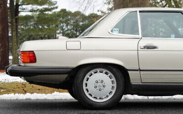 Mercedes-Benz-500-Series-Cabriolet-1987-Gray-Brown-30621-9