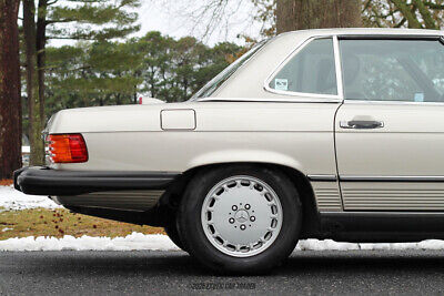 Mercedes-Benz-500-Series-Cabriolet-1987-Gray-Brown-30621-9