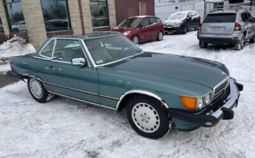 Mercedes-Benz-500-Series-Cabriolet-1987-Green-Other-Color-131269-2