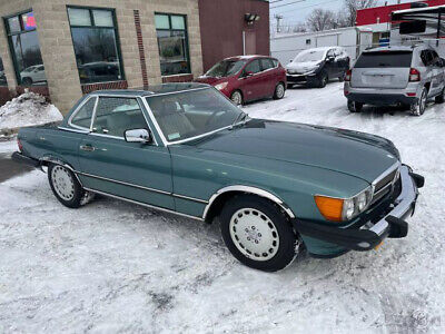 Mercedes-Benz-500-Series-Cabriolet-1987-Green-Other-Color-131269-2