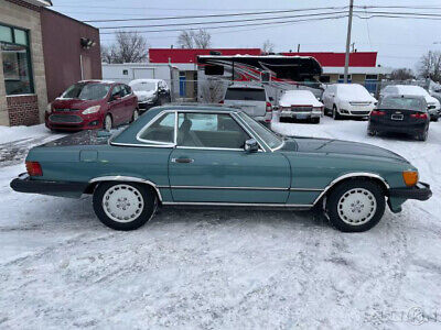 Mercedes-Benz-500-Series-Cabriolet-1987-Green-Other-Color-131269-3