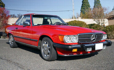 Mercedes-Benz-500-Series-Cabriolet-1987-Red-Black-104263-10