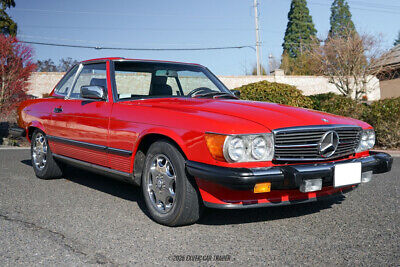 Mercedes-Benz-500-Series-Cabriolet-1987-Red-Black-104263-10