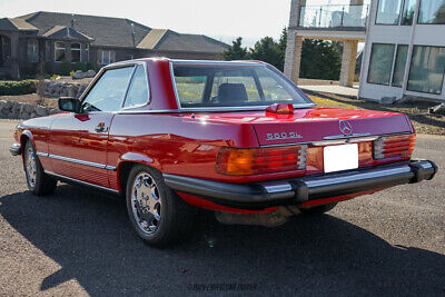 Mercedes-Benz-500-Series-Cabriolet-1987-Red-Black-104263-4