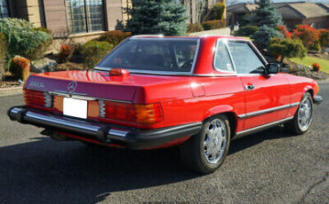 Mercedes-Benz-500-Series-Cabriolet-1987-Red-Black-104263-6