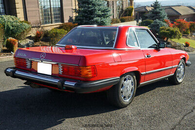 Mercedes-Benz-500-Series-Cabriolet-1987-Red-Black-104263-6