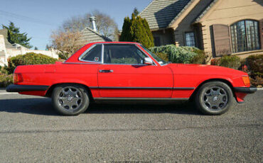 Mercedes-Benz-500-Series-Cabriolet-1987-Red-Black-104263-7