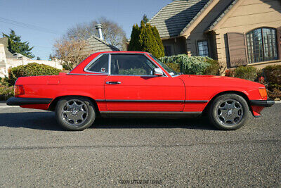 Mercedes-Benz-500-Series-Cabriolet-1987-Red-Black-104263-7