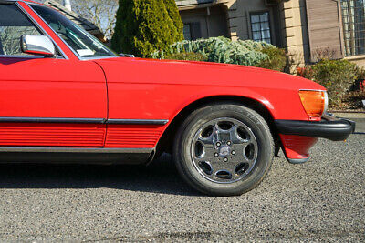 Mercedes-Benz-500-Series-Cabriolet-1987-Red-Black-104263-9