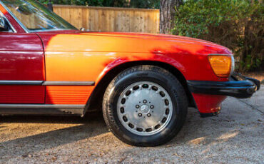 Mercedes-Benz-500-Series-Cabriolet-1988-Red-Tan-35151-10