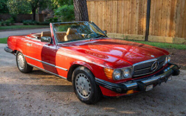 Mercedes-Benz-500-Series-Cabriolet-1988-Red-Tan-35151-11