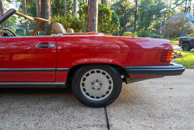 Mercedes-Benz-500-Series-Cabriolet-1988-Red-Tan-35151-4