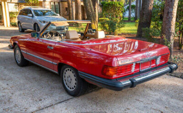 Mercedes-Benz-500-Series-Cabriolet-1988-Red-Tan-35151-5