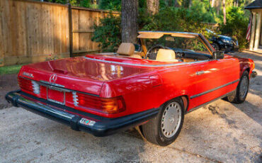 Mercedes-Benz-500-Series-Cabriolet-1988-Red-Tan-35151-7