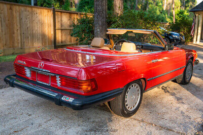 Mercedes-Benz-500-Series-Cabriolet-1988-Red-Tan-35151-7