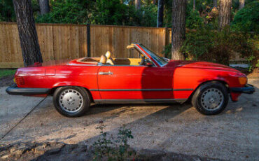 Mercedes-Benz-500-Series-Cabriolet-1988-Red-Tan-35151-8