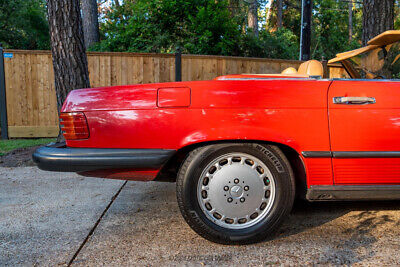 Mercedes-Benz-500-Series-Cabriolet-1988-Red-Tan-35151-9